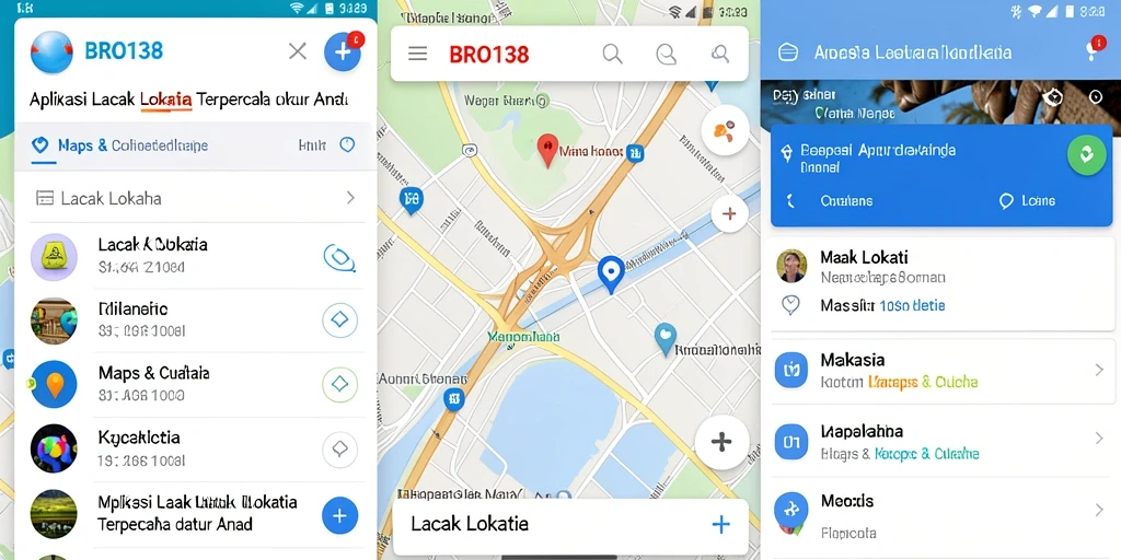 Antarmuka pengguna aplikasi BRO138 yang sederhana dan fungsional.