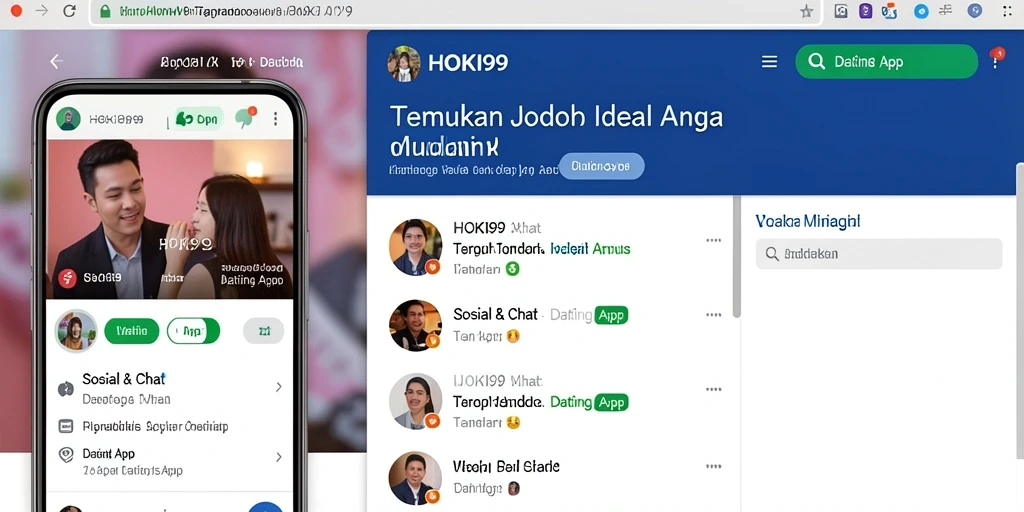 Antarmuka HOKI99 menampilkan beragam fitur untuk berkenalan dengan pengguna lain.