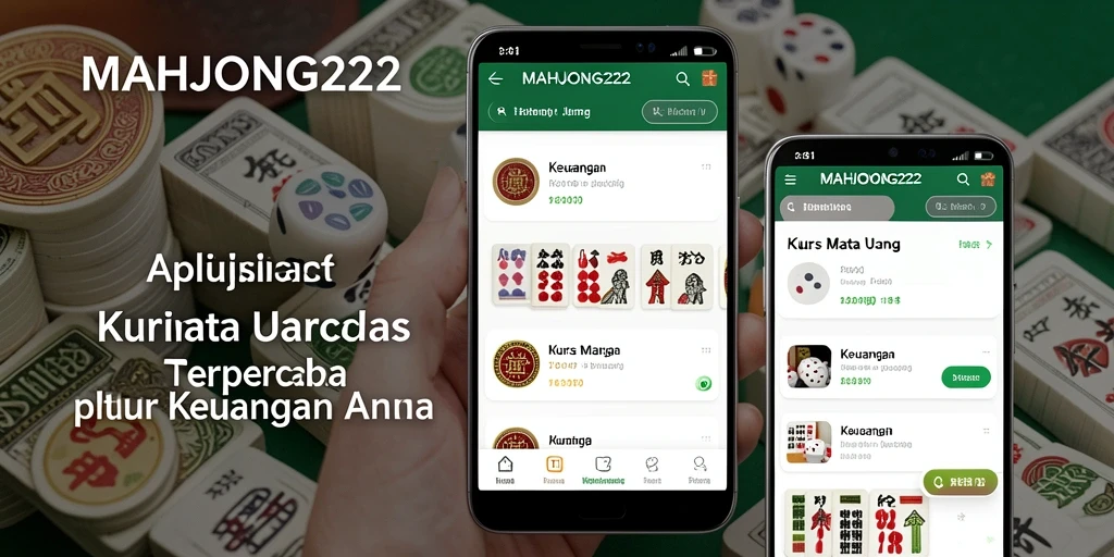 Tampilan antarmuka aplikas Kurs Mata Uang MAHJONG222 yang informatif dan mudah digunakan.