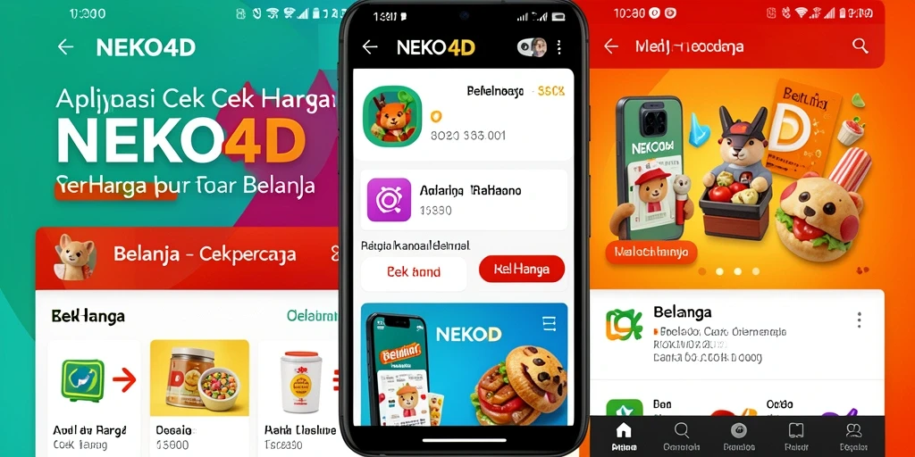 Tampilan antarmuka NEKO4D saat melakukan Cek Harga.